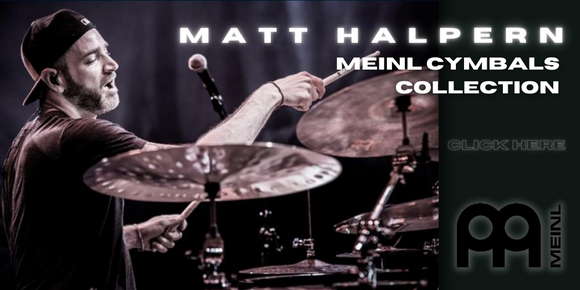 Matt Halpern Meinl Cymbals Collection