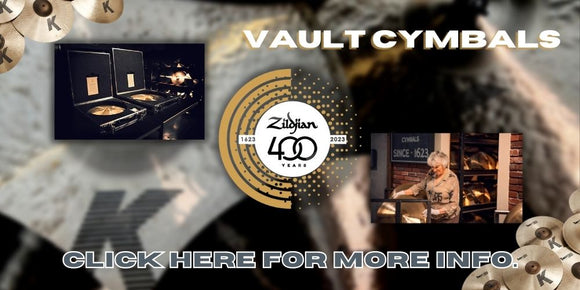 Zildjian 400th Anniversary Cymbal Vault & Merchandise Collection