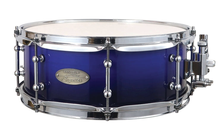 Canopus Session Superior 5.5x14 Snare Drum in Navy Fade Lacquer