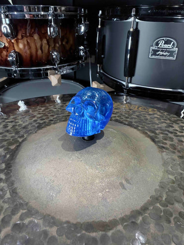 ~NEW~ Bentley's Drum Shop 8mm Small Skulls Cymbal Toppers