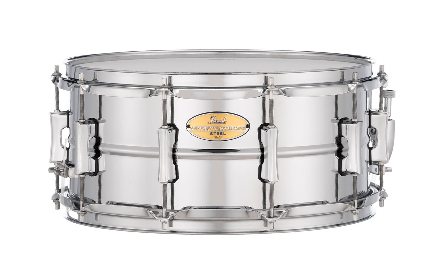 ~NEW!~ Pearl PSC1465S Primal Snare Collective 6.5x14 Beaded 1mm Steel Snare Drum *IN STOCK*