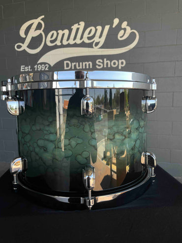 TAMA MBST13R-MSL Starclassic Performer 9x13 Rack Tom in Molten Steel Blue Burst