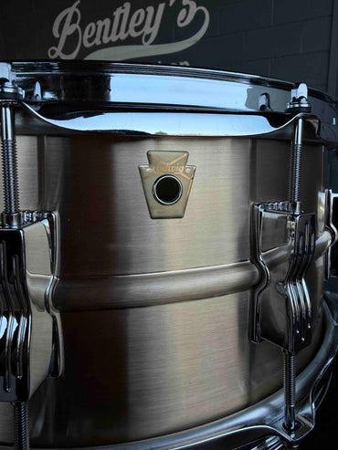 Ludwig Acro-Bronze 6.5x14 Snare Drum with P86 Millennium Strainer (Displayed at 2026 NAMM Show!)