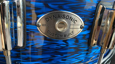 Rogers Custom-Built 6.5x14 Dyna-Sonic Snare Drum in Blue Onyx