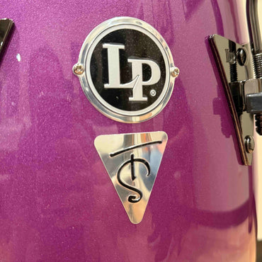 ~NEW!~ LP Latin Percussion LP559X-TS Tony Succar Signature 11-3/4" New Zealand Pine Conga in Rainbow Lacquer with Black Nickel Hardware & Black Skyn Head