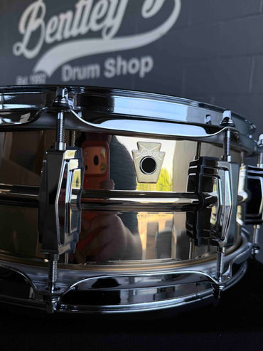 Ludwig LB550 Polished Bronze-Phonic 5x14 Snare Drum with Imperial Lugs