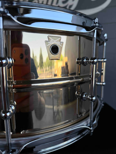 ~NEW!~ Ludwig LB552T Polished Bronze-Phonic 6.5x14 Snare Drum with Tube Lugs