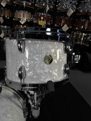 Gretsch USA Custom 3-Piece 12/14/18 Bop Drum Kit Set in 60's Marine Pearl Nitron