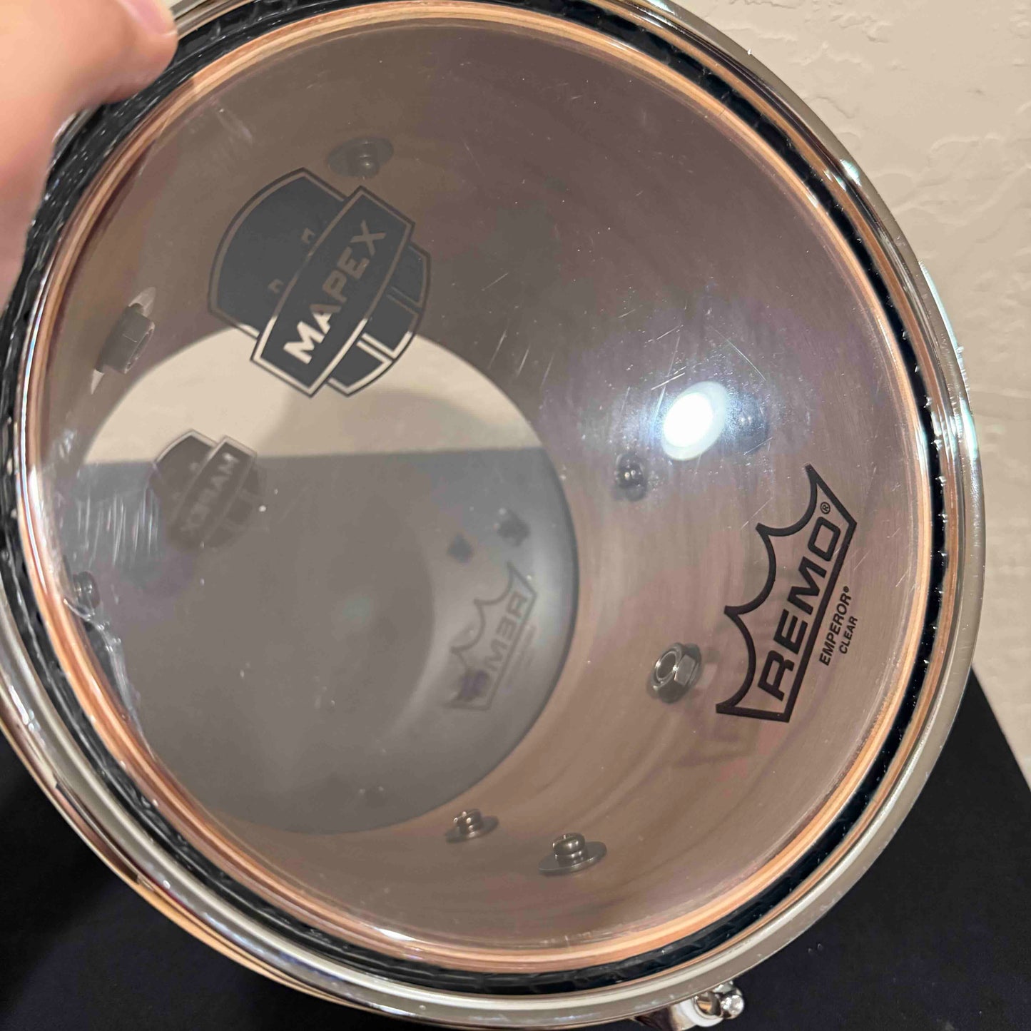 ~NEW!~ Mapex SRT807ZXT Saturn VI Maple/Walnut Hybrid 7x8 Rack Tom in Marine Teal Burst Gloss Lacquer