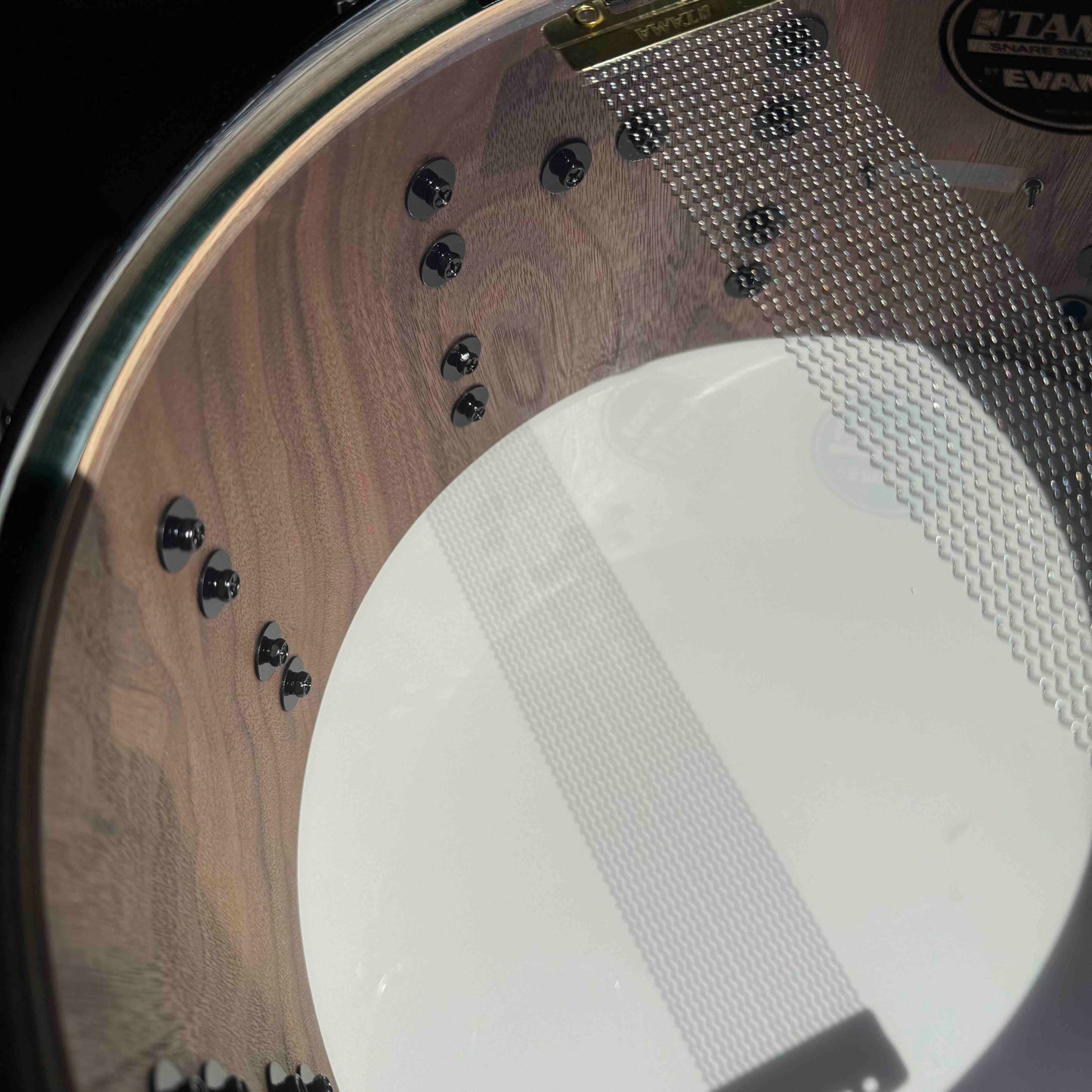 TAMA Starclassic Walnut/Birch 6.5x14 Snare Drum in Lacquer Shamrock Oyster