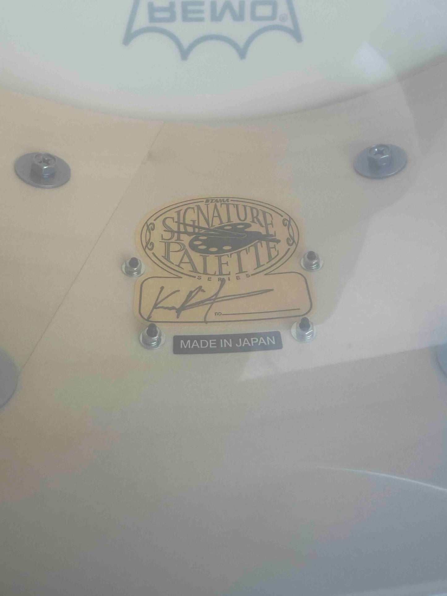 ~LIMITED EDITION~ TAMA Kaz Rodriguez Signature 6.5x14 Bubinga/Maple Hybrid Snare Drum in Matte Metallic Gold Lacquer