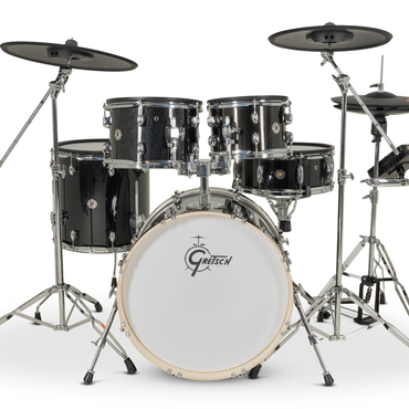 ~NEW!~ Gretsch CE-F405-BKSP Catalina EVO 5-Piece Electronic Drum Kit Set in Black Sparkle with Cymbals & Hardware (PRE-ORDER)