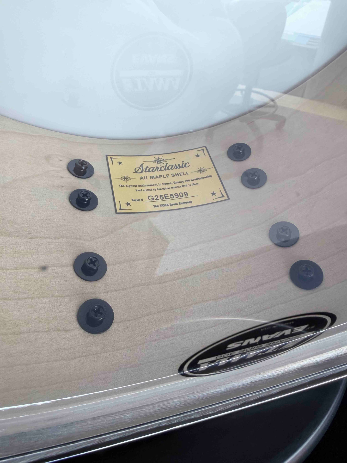 ~WOW!~ TAMA Starclassic Maple 6.5x14 Snare Drum in Molten Electric Blue Burst Lacquer w/ Chrome Hardware