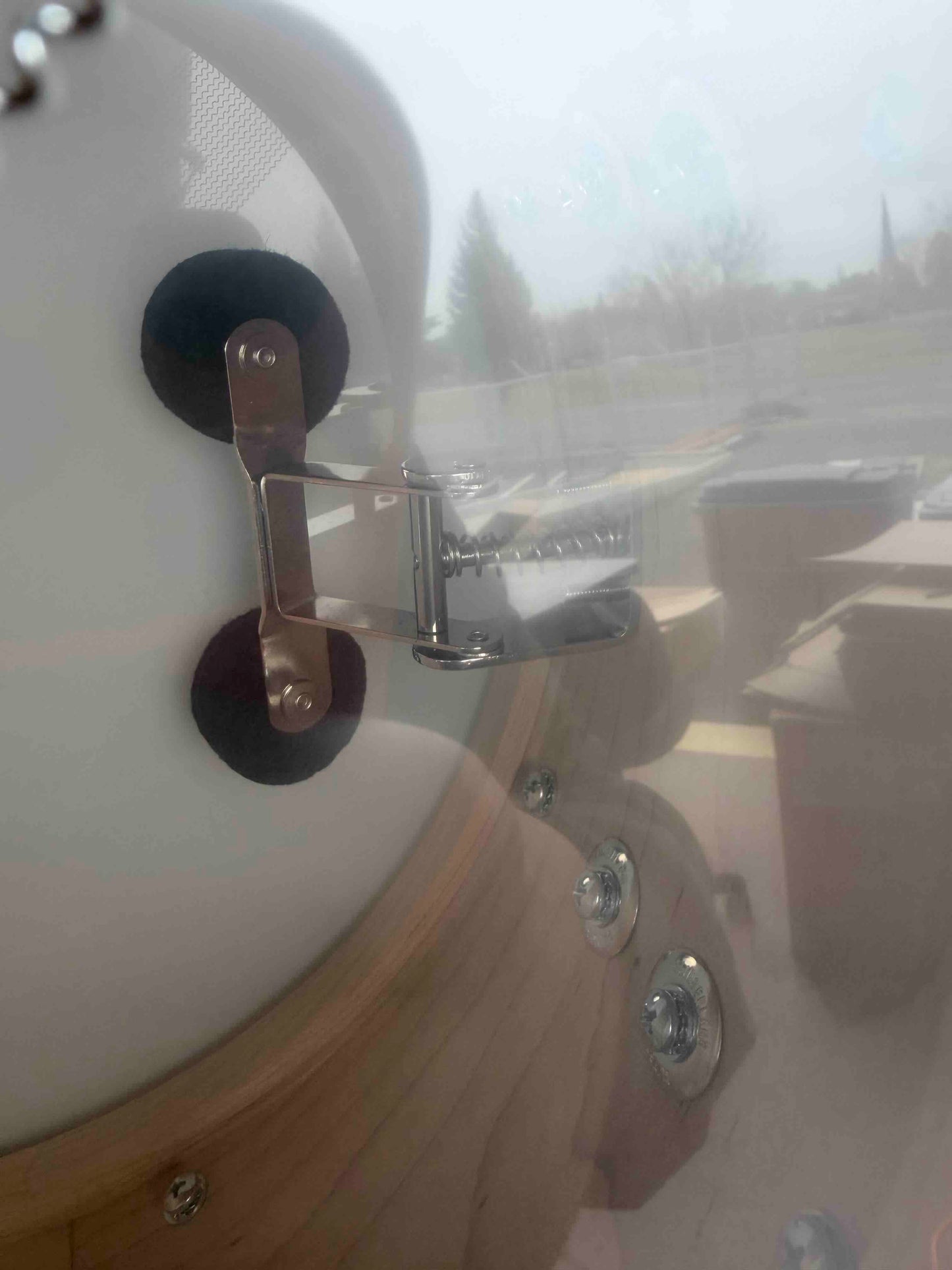 ~NEW!~ Slingerland RadioKing Solid Shell Maple 7x14 Snare Drum in Gold Glass Glitter with Nickel Hardware