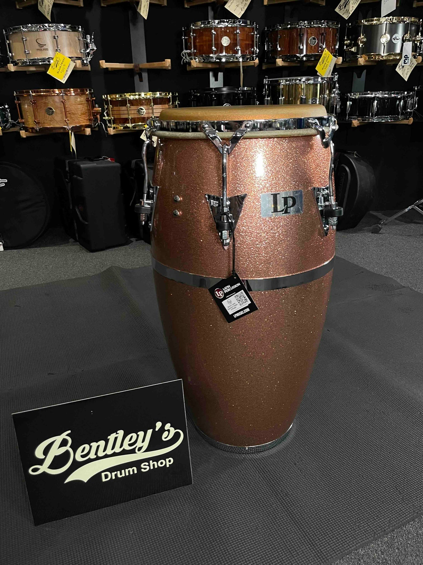 ~NEW~ LP Latin Percussion LP252-1MC Martin Cohen Signature 12-1/2" Tumbadora in Champagne Sparkle