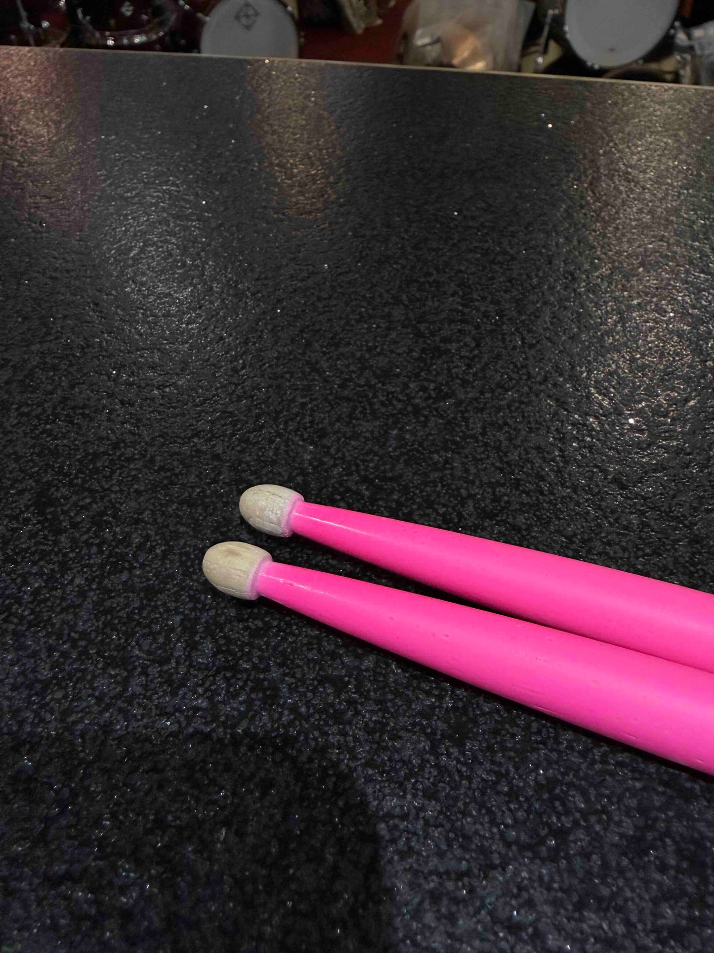 Dope Stickz Neon Pink 5AX Acorn Drum Sticks Pair