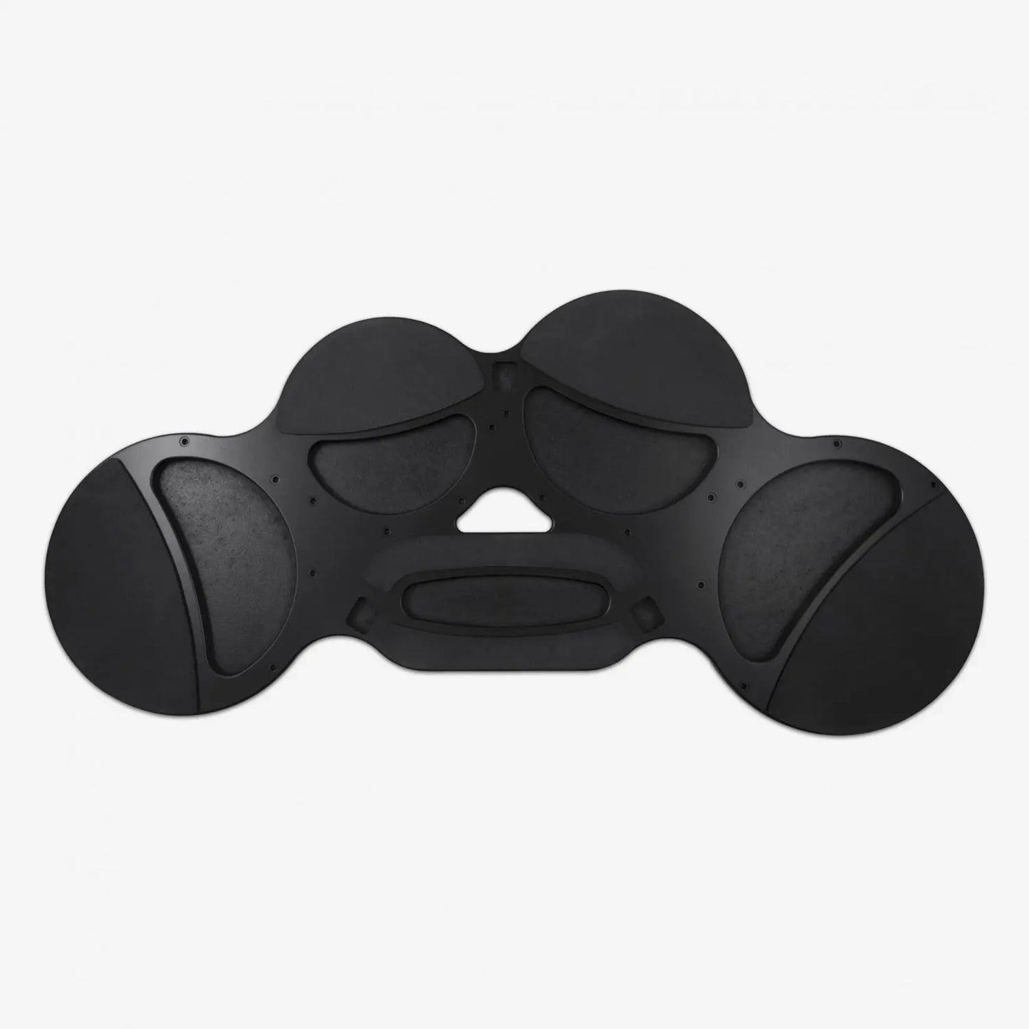 Almohadilla de tenor para marcha Ahead AHCTPWH con base y goma negra y aros blancos *EN STOCK*