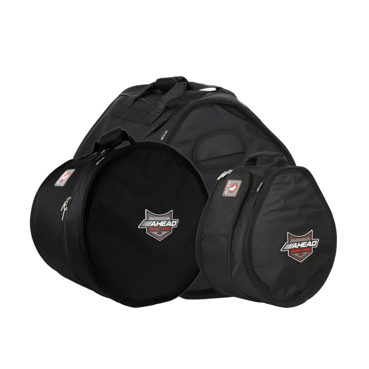 Ahead Armor 12/14/18 Soft Fleece-Padded Bop Drum Bag Set *IN STOCK*