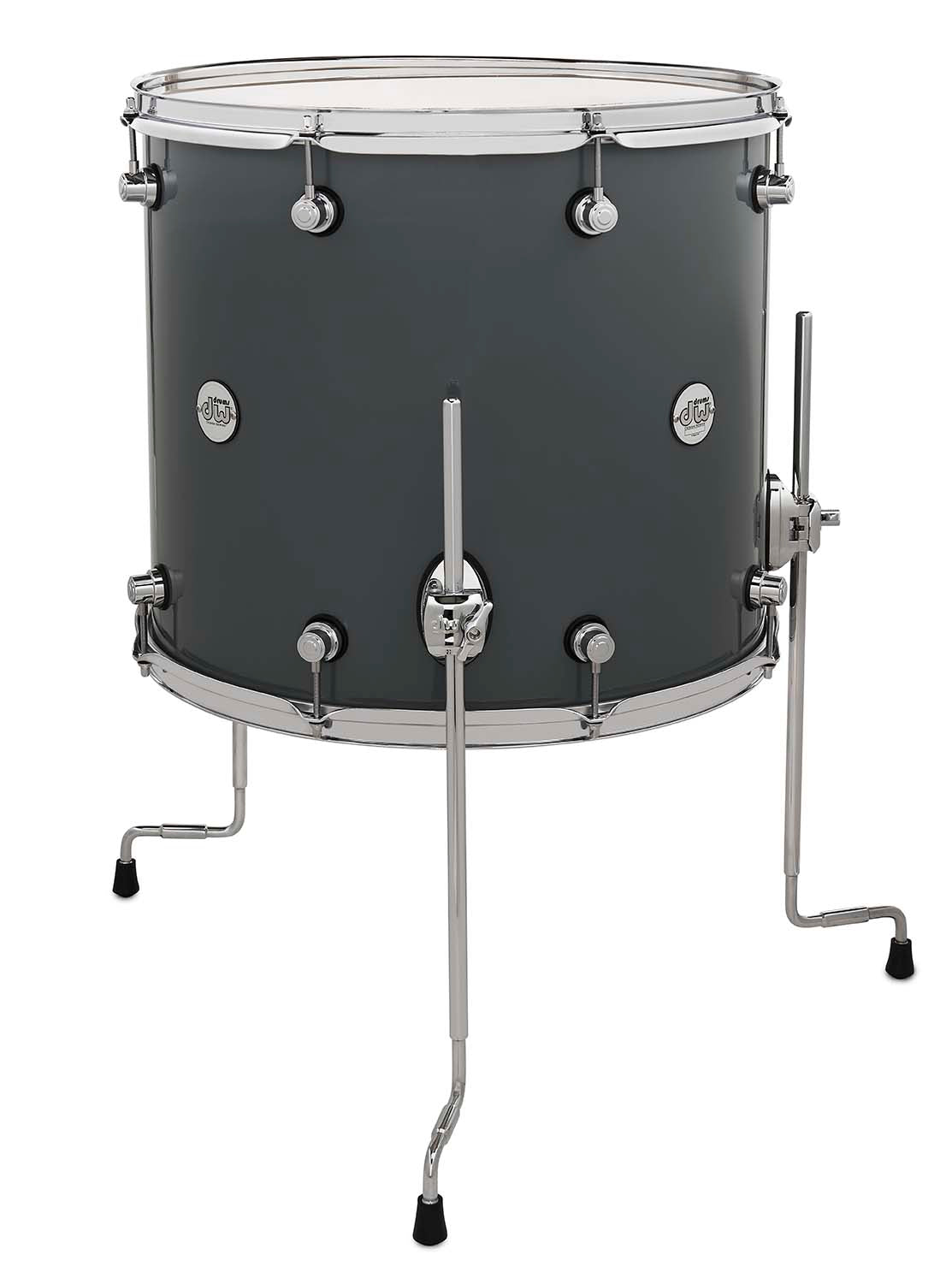 DW DDLG1618TTSG Design Series 16x18 Floor Tom in Steel Gray *IN STOCK*