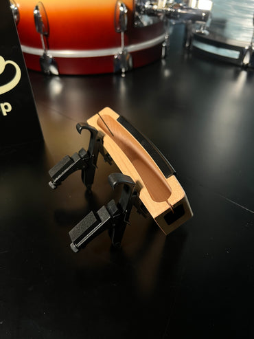 Percussion Native Tongue Rhymblock en érable massif de 7 po avec RhymClips RCP-RW7-M