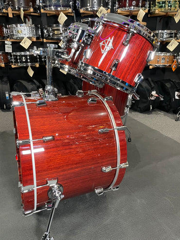 *LIMITED EDITION* 2025 Dixon Artisan Select Series 4-Piece 10/12/16/22 Pure Rosewood Drum Kit Set in Gloss Lacquer (1 of 15 Kits!)