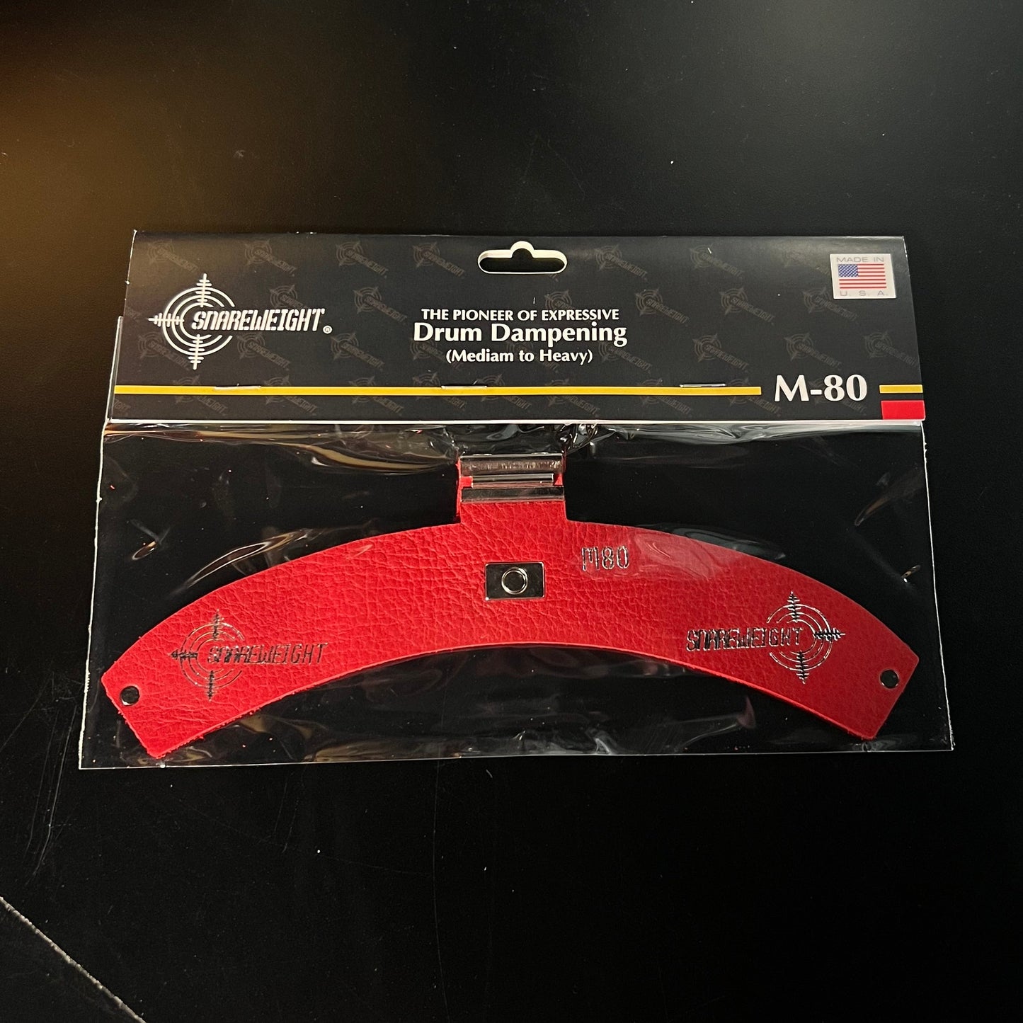 Amortiguador magnético para tambor Snareweight M80 Red