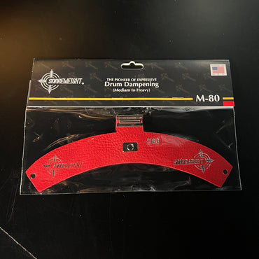 Snareweight M80 Red Magnetic Drum Dampener