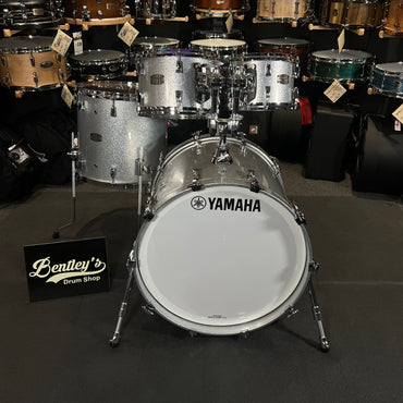 Kit de batería Yamaha Absolute Hybrid Maple de 10/12/16/22" en color plateado brillante *EN STOCK*