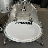 Yamaha Absolute Hybrid Maple 10/12/16/22" Drum Set Kit in Silver Sparkle
