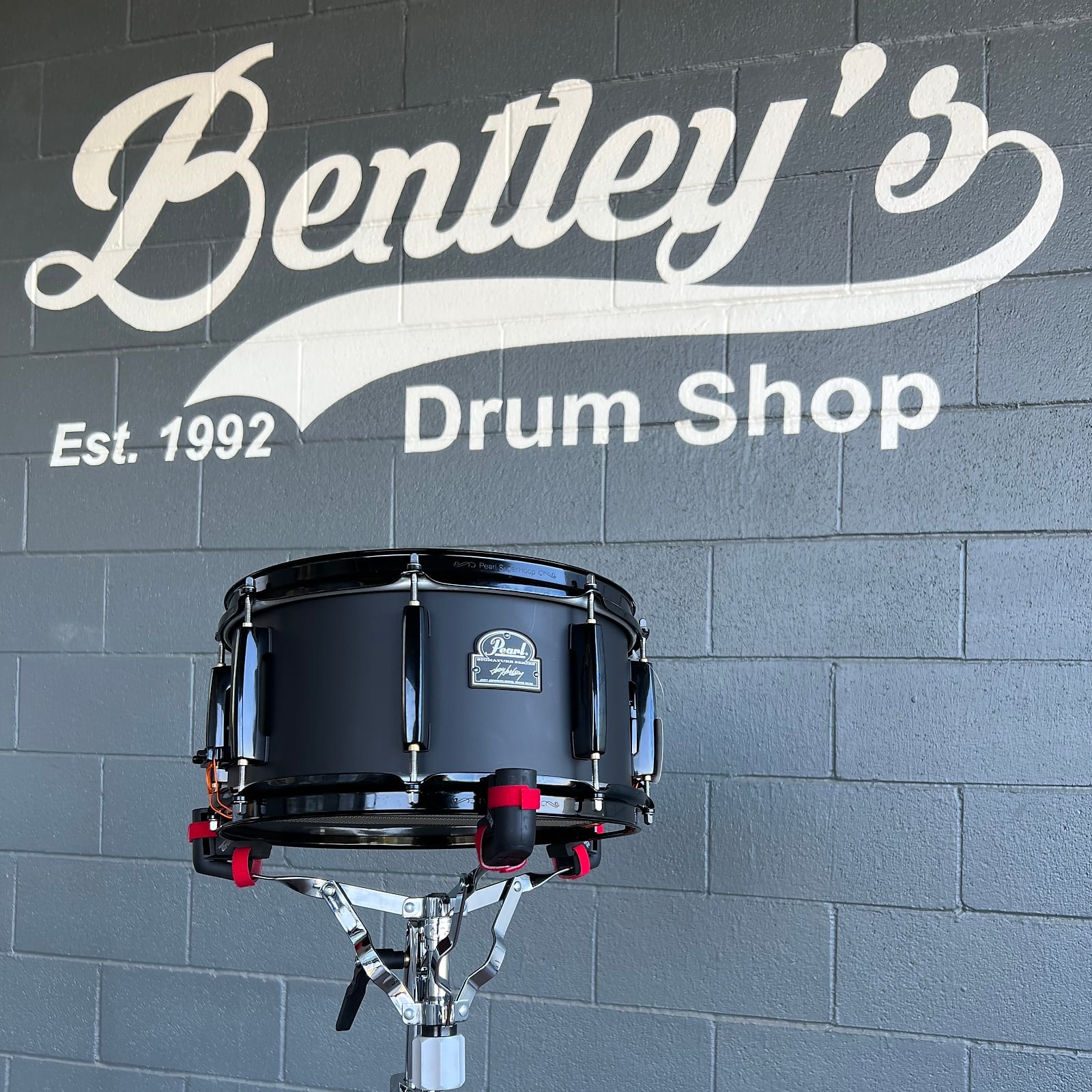 joey jordison double bass pedal Pearl JJ1365N Joey Jordison Signature 6.5x13" Black Steel Snare Drum * – Bentley's Drum Shop