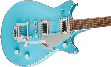 Gretsch G5232T Electromatic Double Jet FT 6-String Solid Body Electric Guitar in Kailani Blue *IN STOCK*