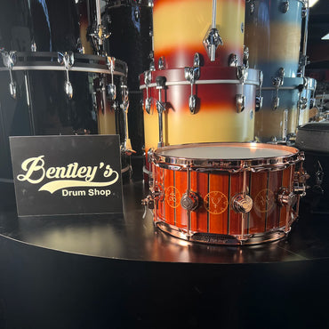 *RARE* DW Neil Peart Time Machine 6.5x14" ICON Snare Drum w/ Deluxe Case #239