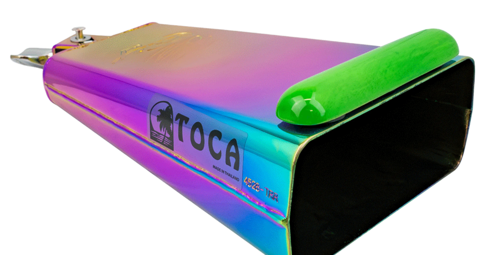 ~NEW!~ Toca Percussion Rikki Rockett Signature Timber Tone Cowbell *IN STOCK*
