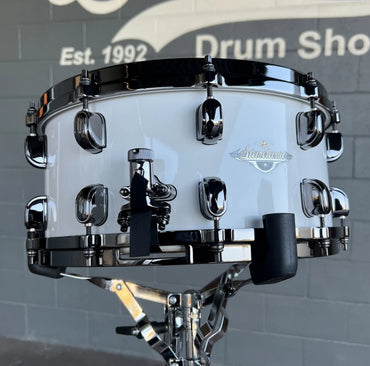 Tama MAS1465BNPWH Starclassic - Caja de arce de 6,5 x 14" en color blanco piano