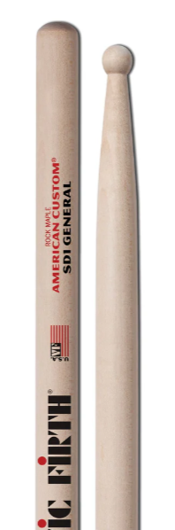 Baquetas Vic Firth American Custom SD1 General (par) Punta de madera