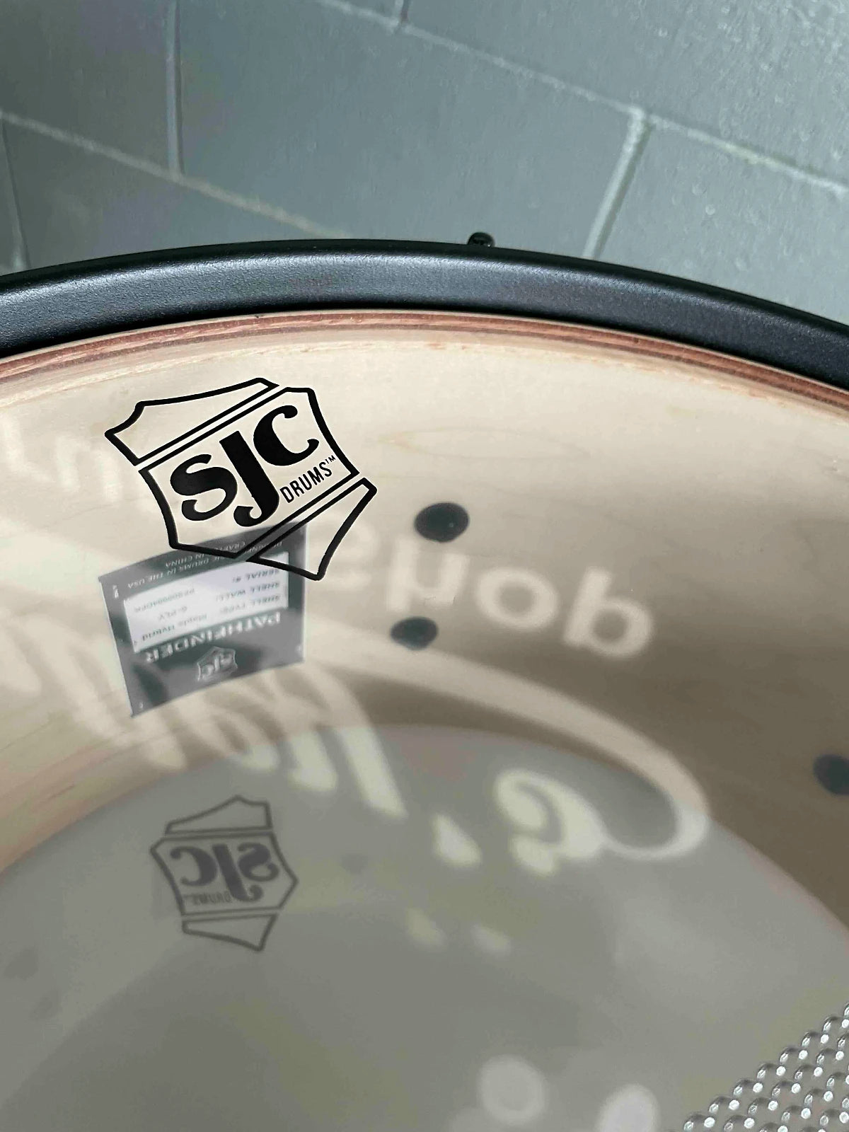 SJC Pathfinder Series 6.5x14 Snare Drum in Caribbean Blue w/ Matte Black Hardware *IN STOCK*