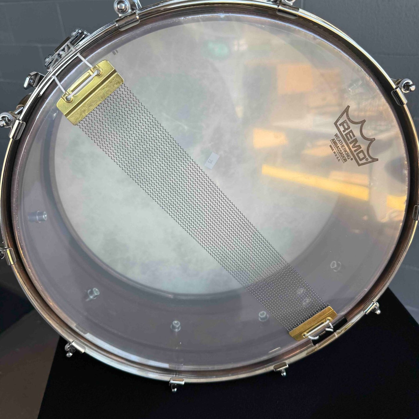 ~RARE!~ G.A.M Italian Hand-Hammered Copper 5.5x14 Spizzichino Snare Drum