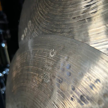 Par de platillos Hi-Hat de 15" del 30.º aniversario del modelo 30TH15 de Estambul *EN STOCK*