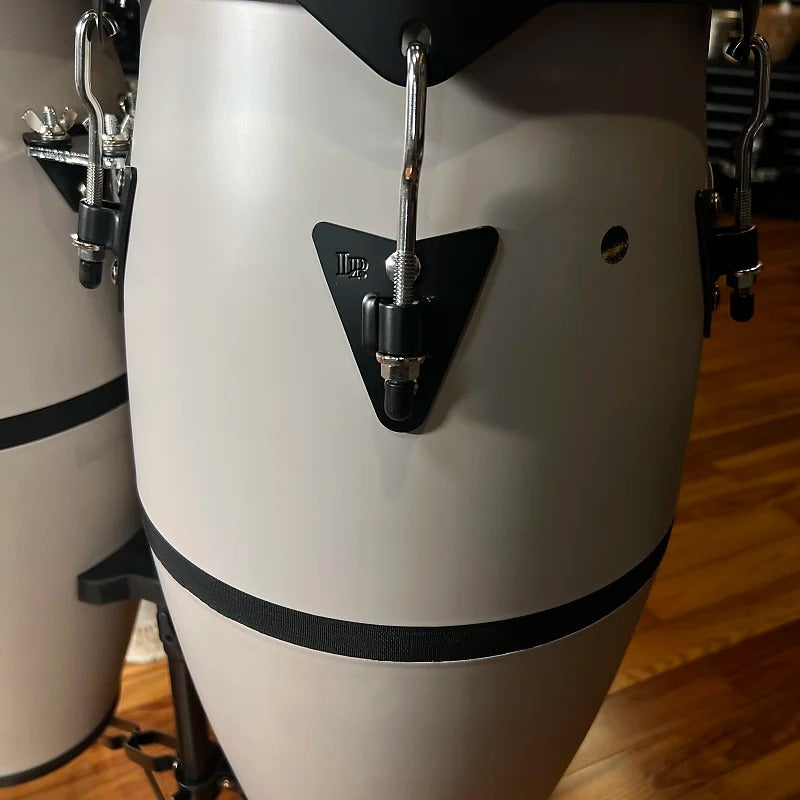 LP Latin Percussion LP646D-SG Discovery Series 10/11" Conga Set Pair in Slate Grey w/ Stand