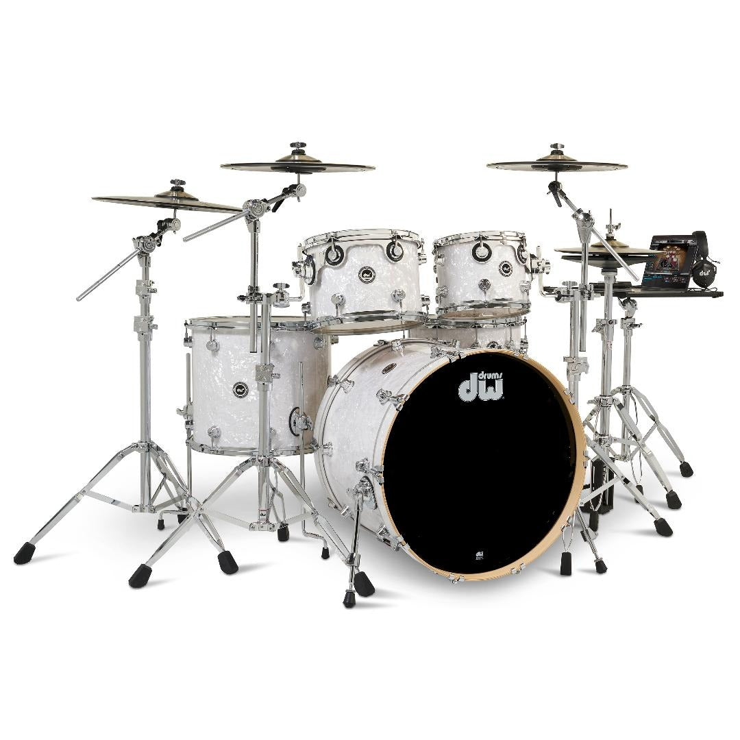 DWe Electronic Acoustic Drum Set Kit 10/12/16/22 with 14 Matching Sn –  Bentley's Drum Shop