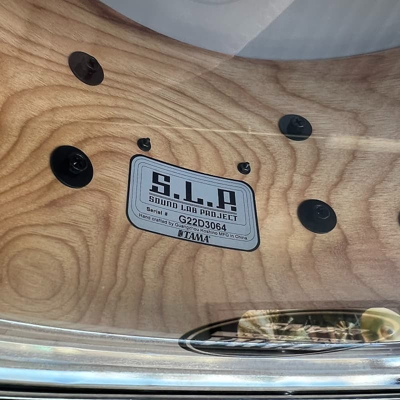 *Limited Edition* TAMA LGH1465EGNE S.L.P G-Hickory 6.5x14" Snare Drum w/ Elm Outer Ply