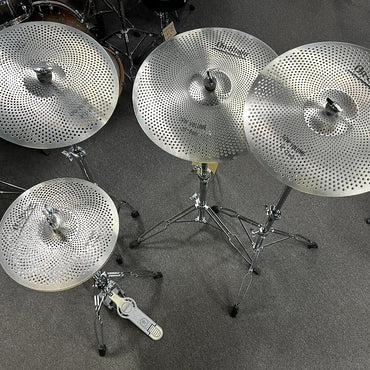 On-Stage 14/16/18/20" Low Volume Cymbal Set w/ Sound Demo