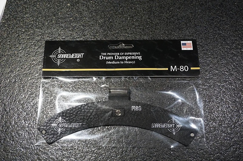 Amortiguador magnético para tambor Snareweight Black M80