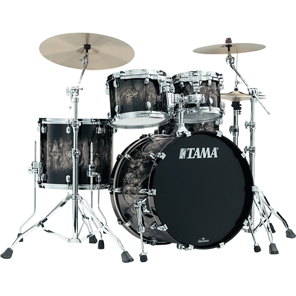 ~NEW!~ TAMA Starclassic Walnut/Birch 4-Piece 10/12/16/22 Drum Kit Set in Molten Platinum Burst *IN STOCK*