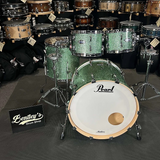 Pearl Masters Maple Complete 10/12/16/22" Drum Set Kit in #348 Absinthe Sparkle
