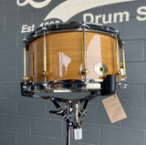 Noble & Cooley 7x14" SS Solid Shell Classic Tulipwood Snare Drum in Natural Gloss *IN STOCK*