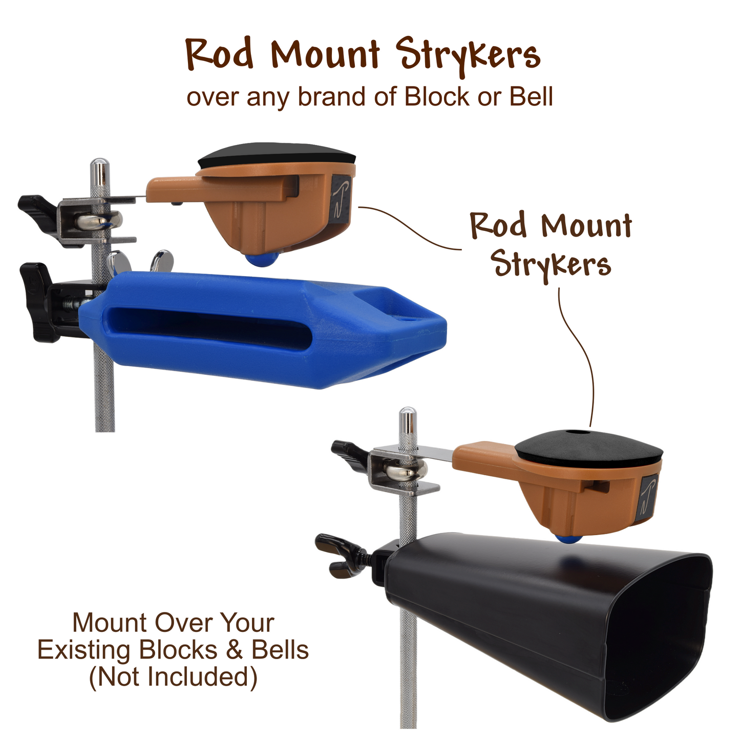 Support de tige de percussion Native Tongue Stryker STK-RDM