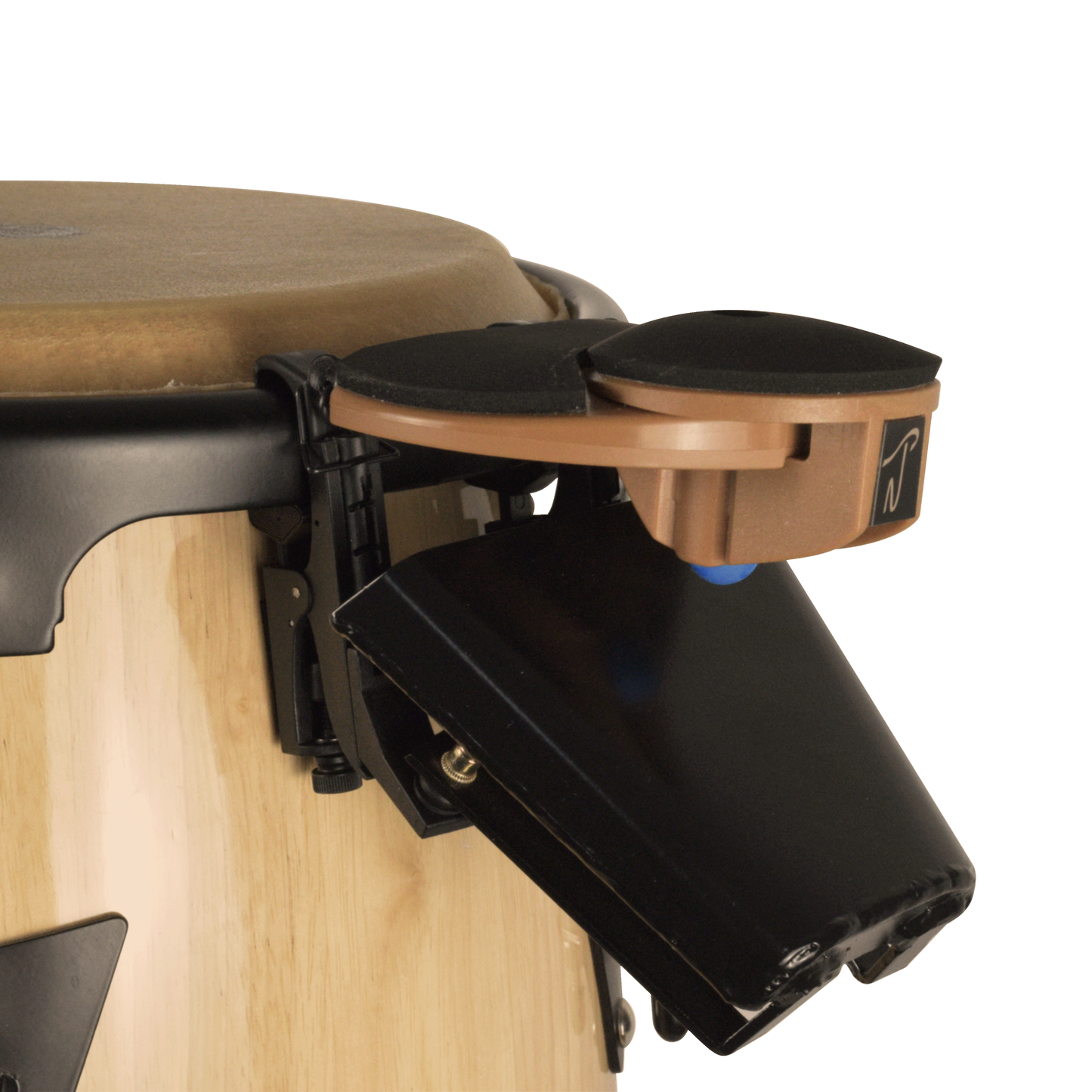 Percusión Native Tongue RSK-RBL-A5B RhymStryker con campana negra de 5”