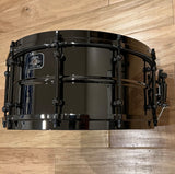 Ludwig Universal Series 6.5x14" Black Nickel over Brass Snare Drum with Black Nickel Hardware *IN STOCK*