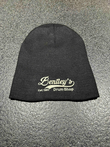 Bentley's Drum Shop Embroidered Beanie Hats in Various Colors